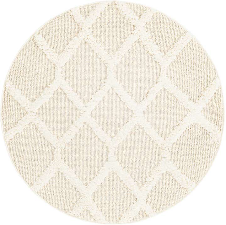 3' 3 x 3' 3 Boho Round Rug