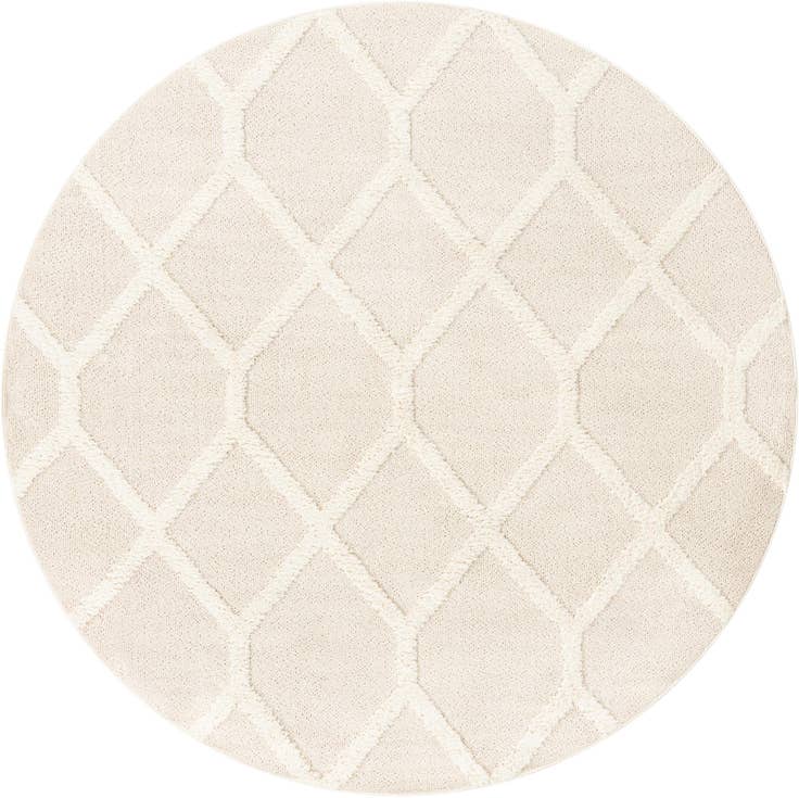 Detail image of 7' 10 x 7' 10 Boho Round Rug