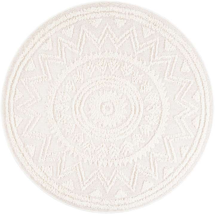 6' x 6' Boho Round Rug