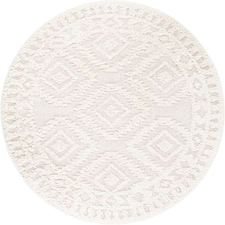6' x 6' Boho Round Rug