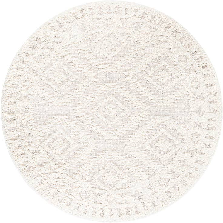 Detail image of 6' x 6' Boho Round Rug