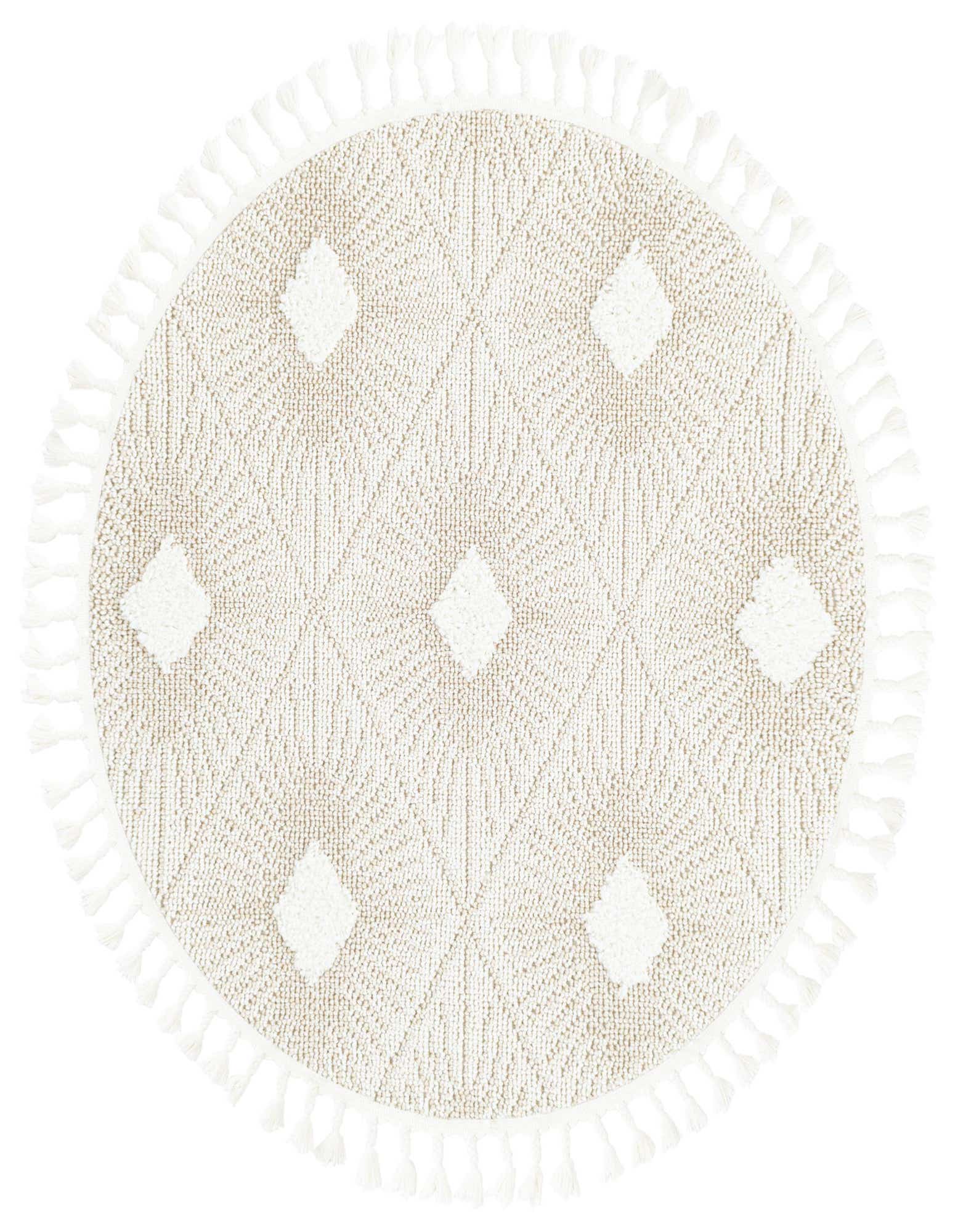 3' 3 x 3' 3 Boho Round Rug
