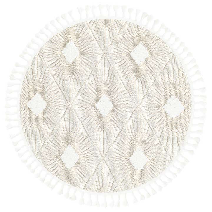 3' 3 x 3' 3 Boho Round Rug