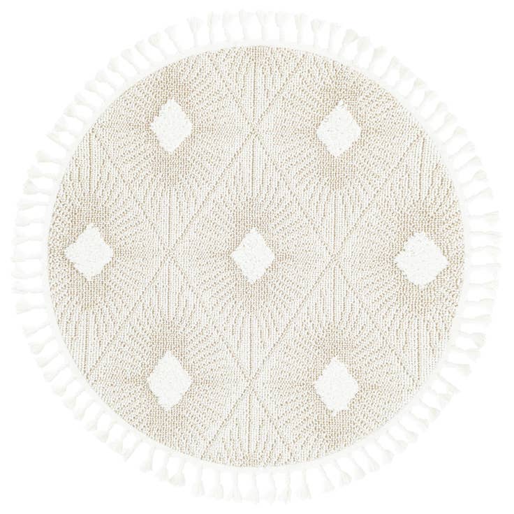Detail image of 3' 3 x 3' 3 Boho Round Rug