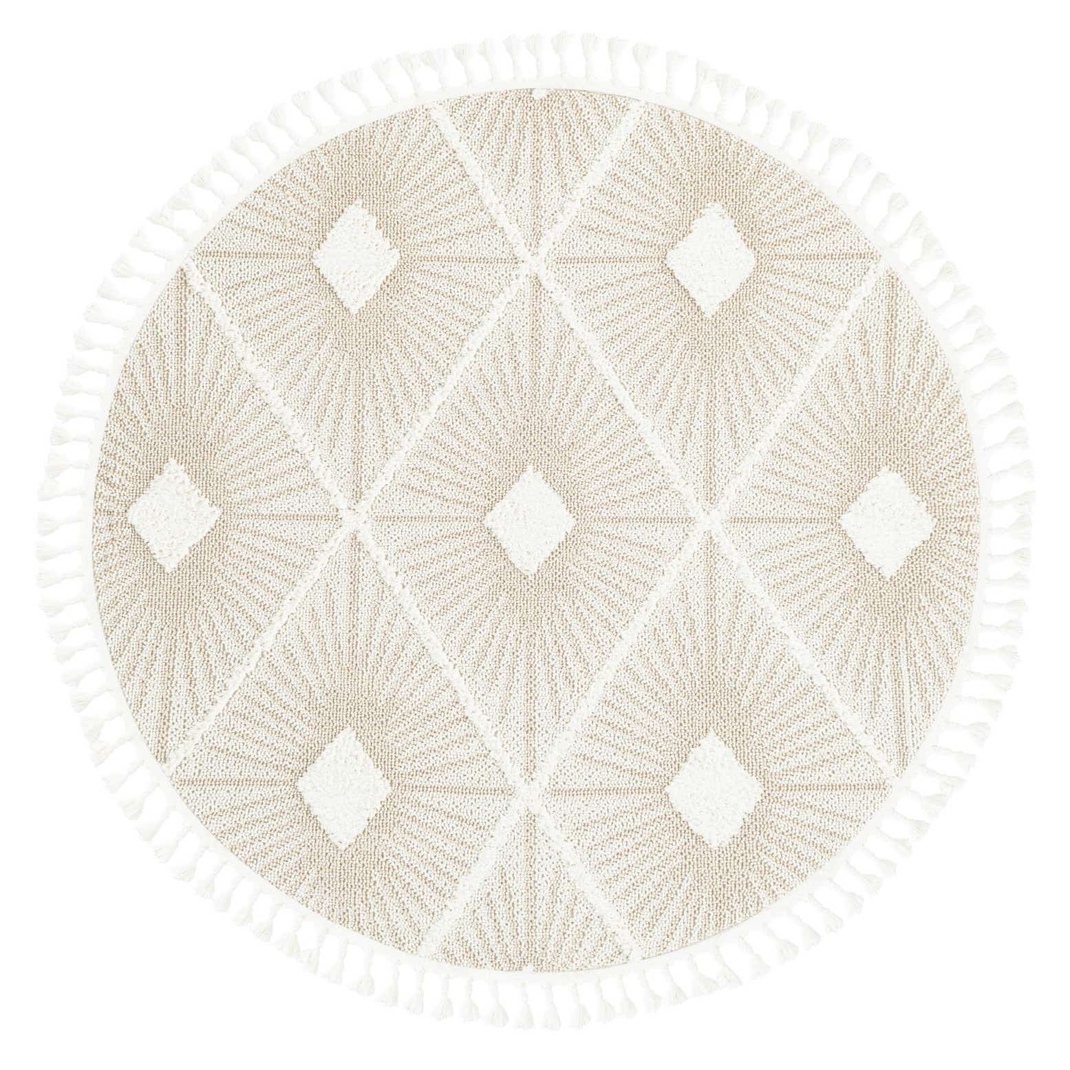 5' 3 x 5' 3 Boho Round Rug