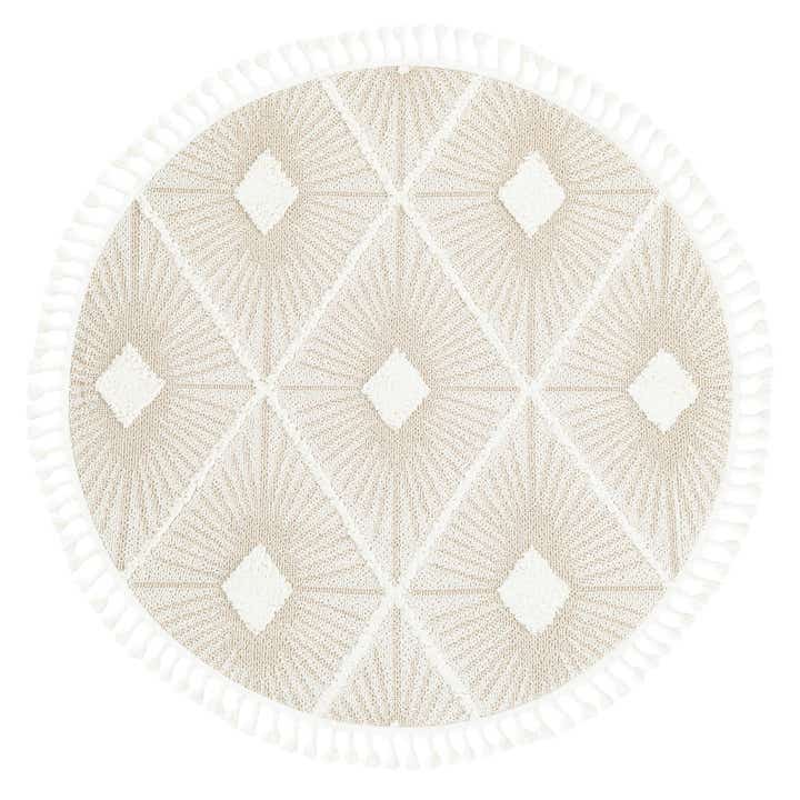 5' 3 x 5' 3 Boho Round Rug