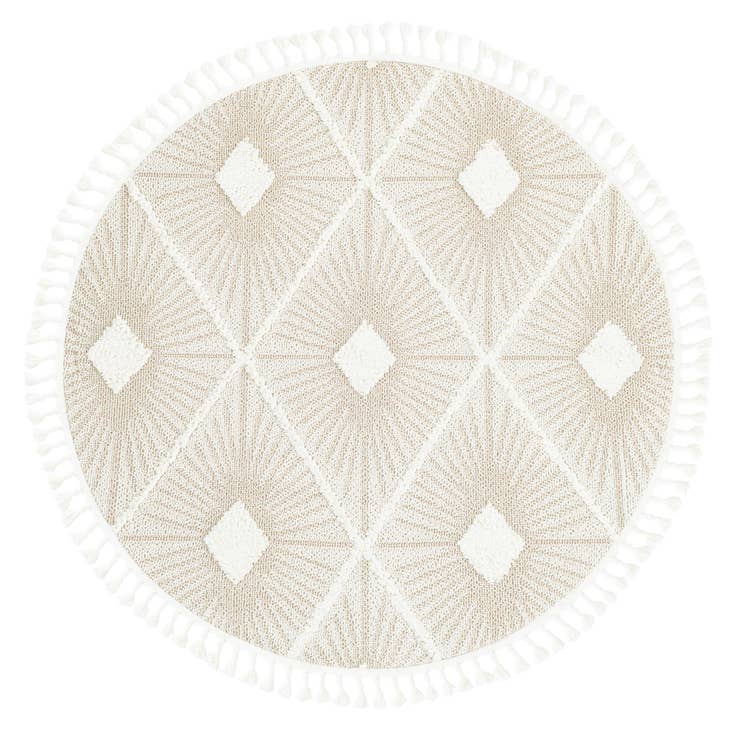 Detail image of 5' 3 x 5' 3 Boho Round Rug