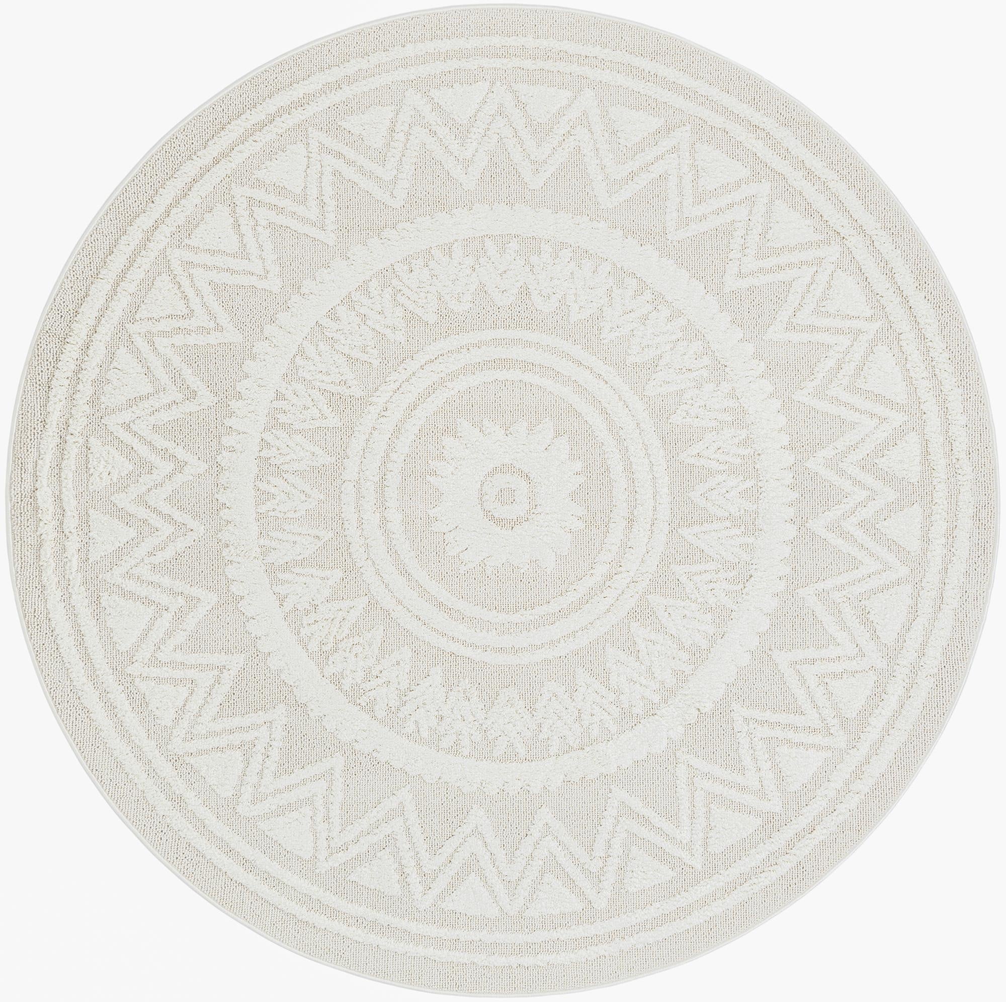 Primary image 7' 10 x 7' 10 Boho Round Rug