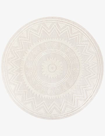 10' x 10' Boho Round Rug