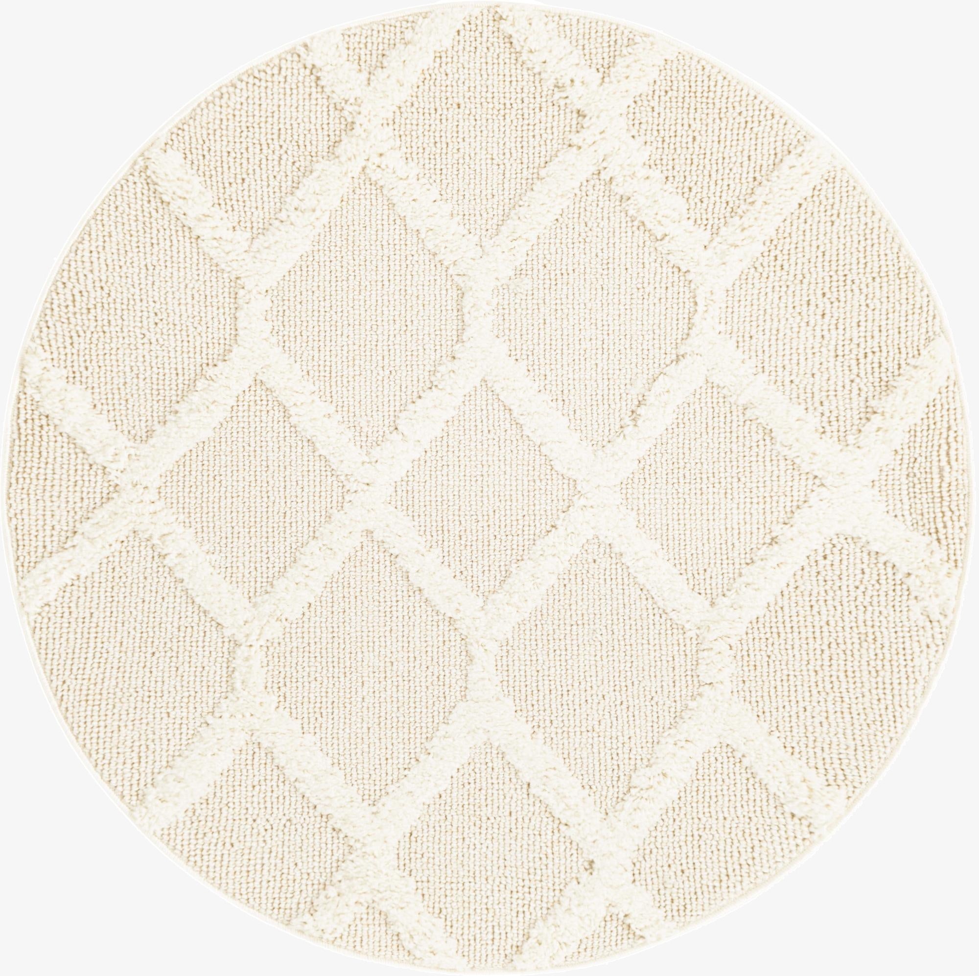 3' 3 x 3' 3 Boho Round Rug
