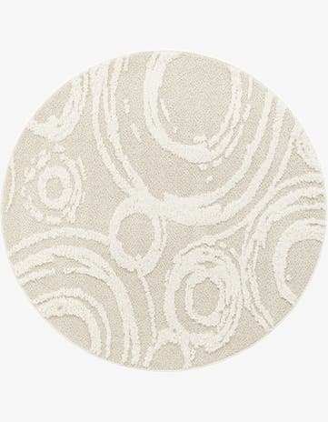 5' 3 x 5' 3 Boho Round Rug