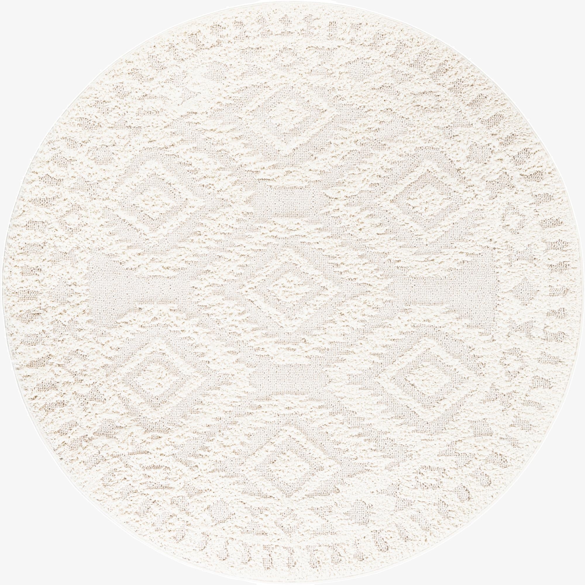 6' x 6' Boho Round Rug