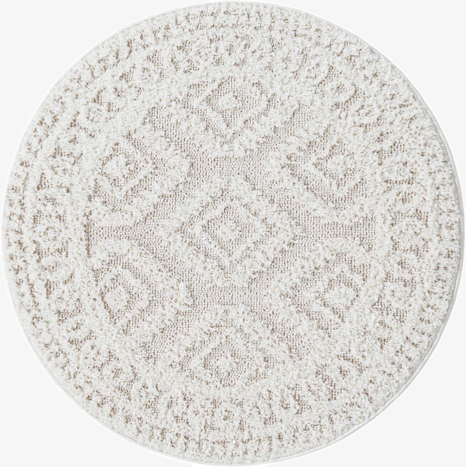 3' 3 x 3' 3 Boho Round Rug