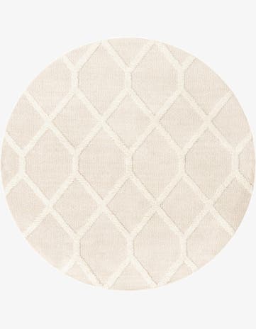 7' 10 x 7' 10 Boho Round Rug