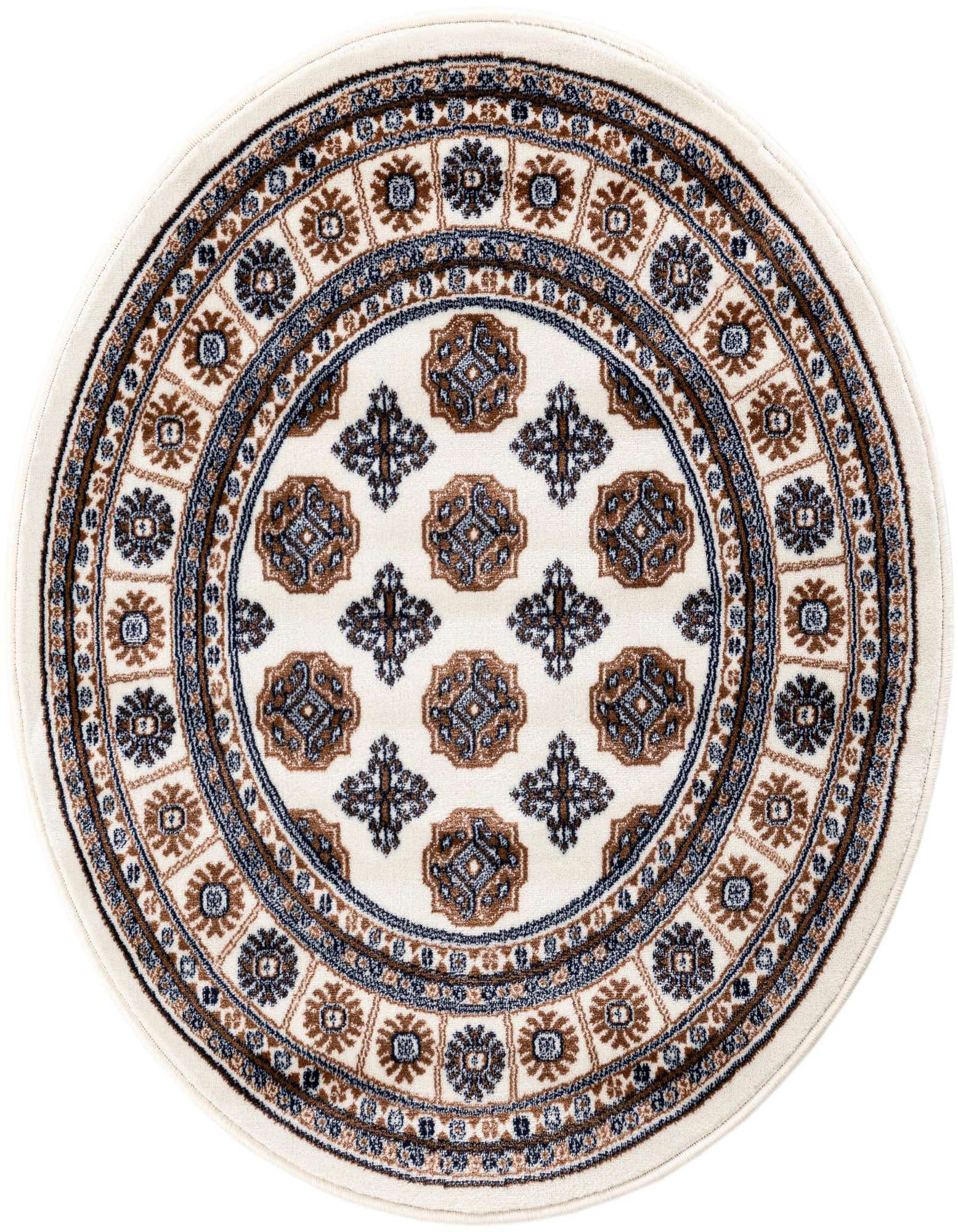 Primary image of 95cm x 95cm Bokhara Round Alfombra