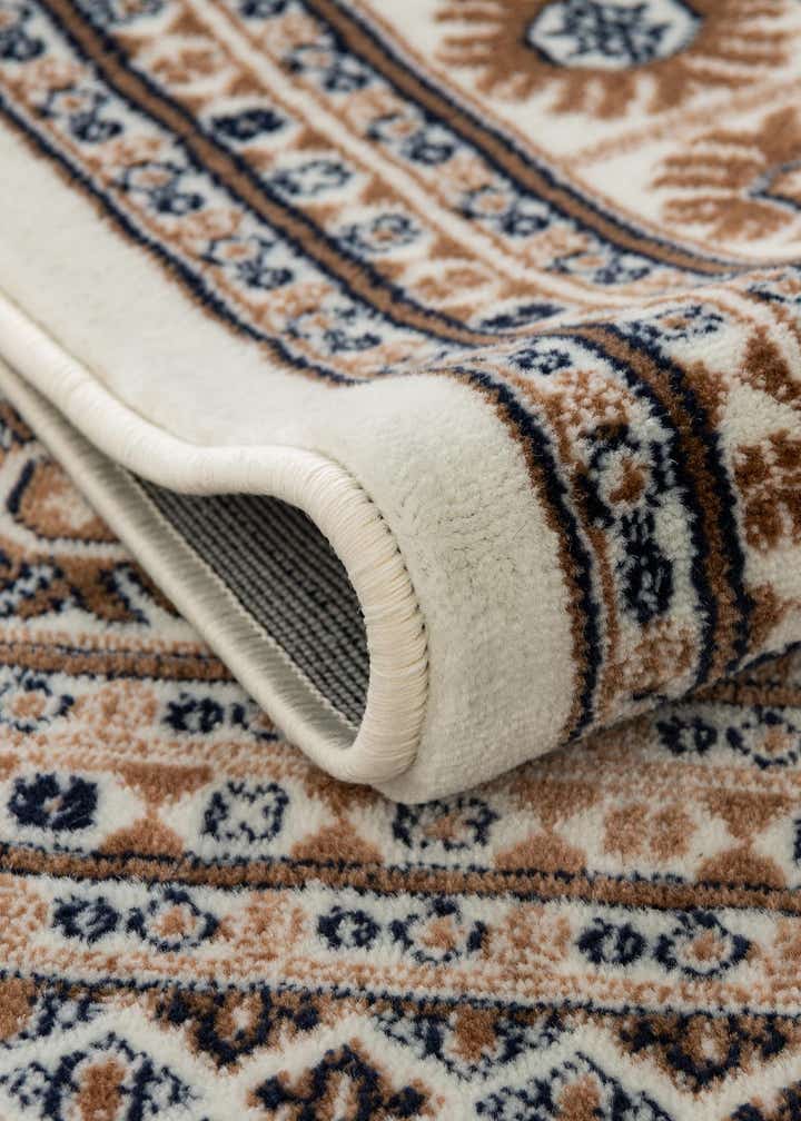 7' 10 x 7' 10 Bokhara Round Rug