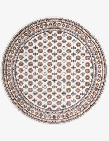 10' x 10' Bokhara Round Rug