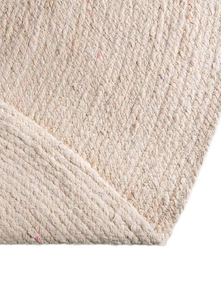 8' x 8' Handmade Braided Chindi Round Rug