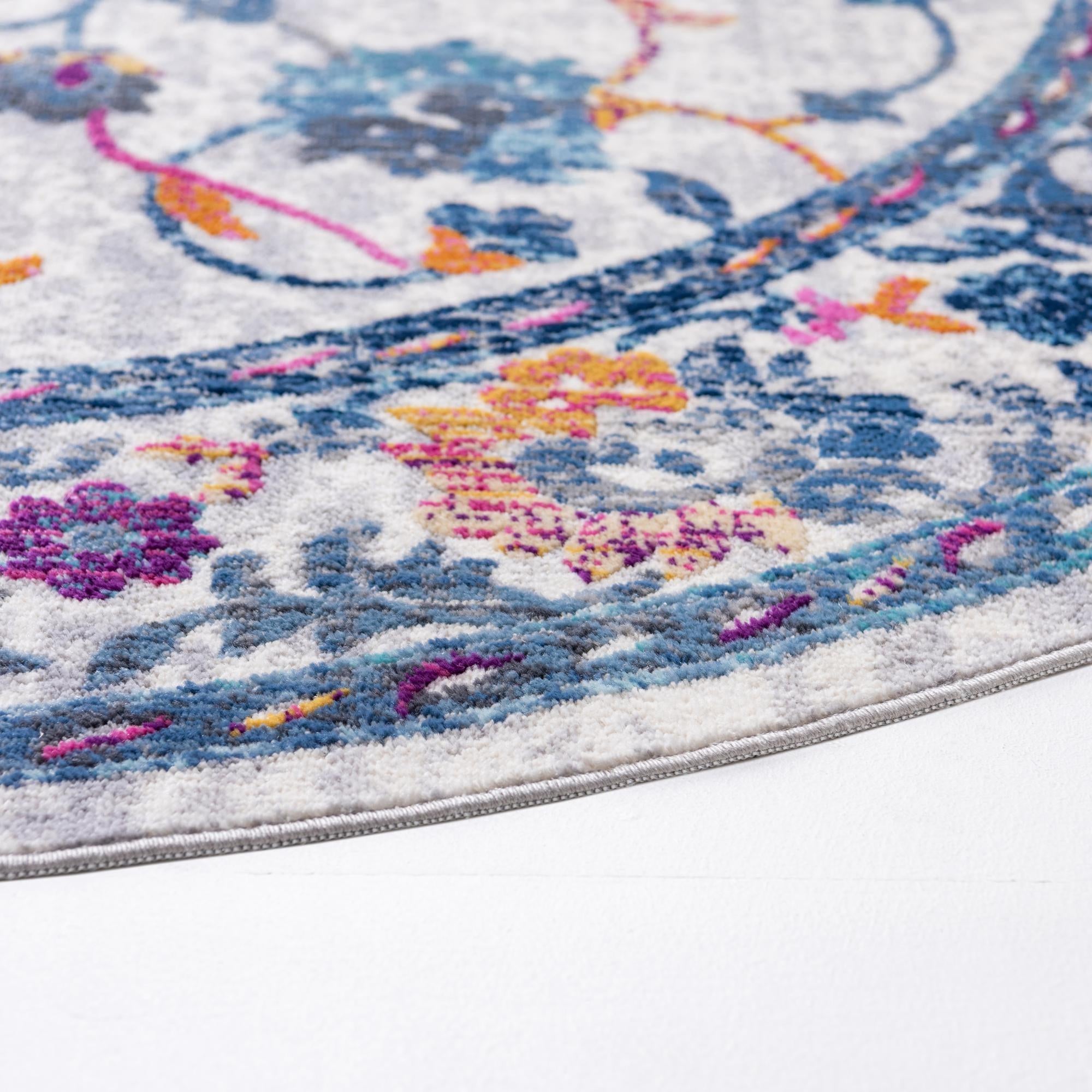 3' 7 x 3' 7 Budapest Round Rug