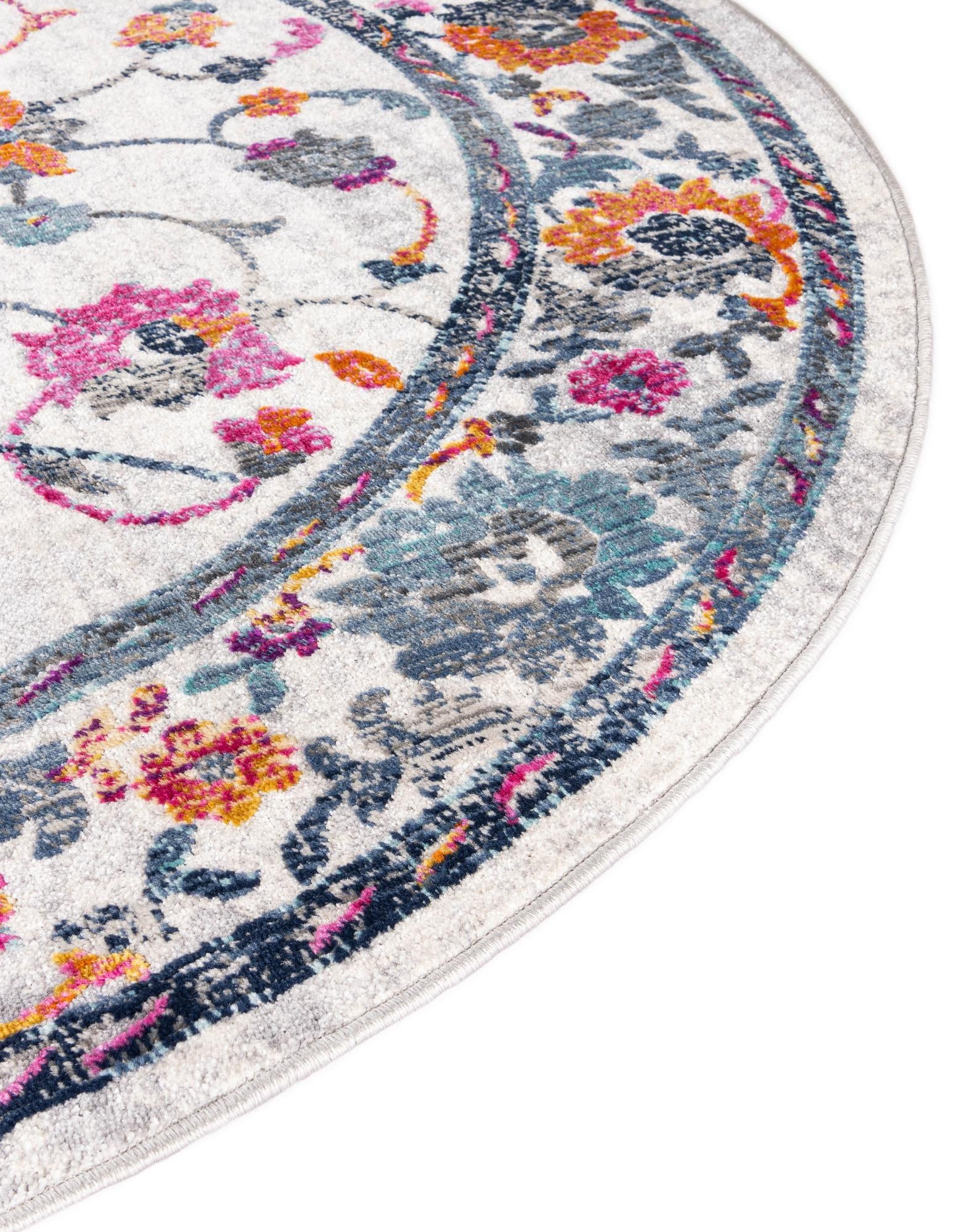 3' 7 x 3' 7 Budapest Round Rug