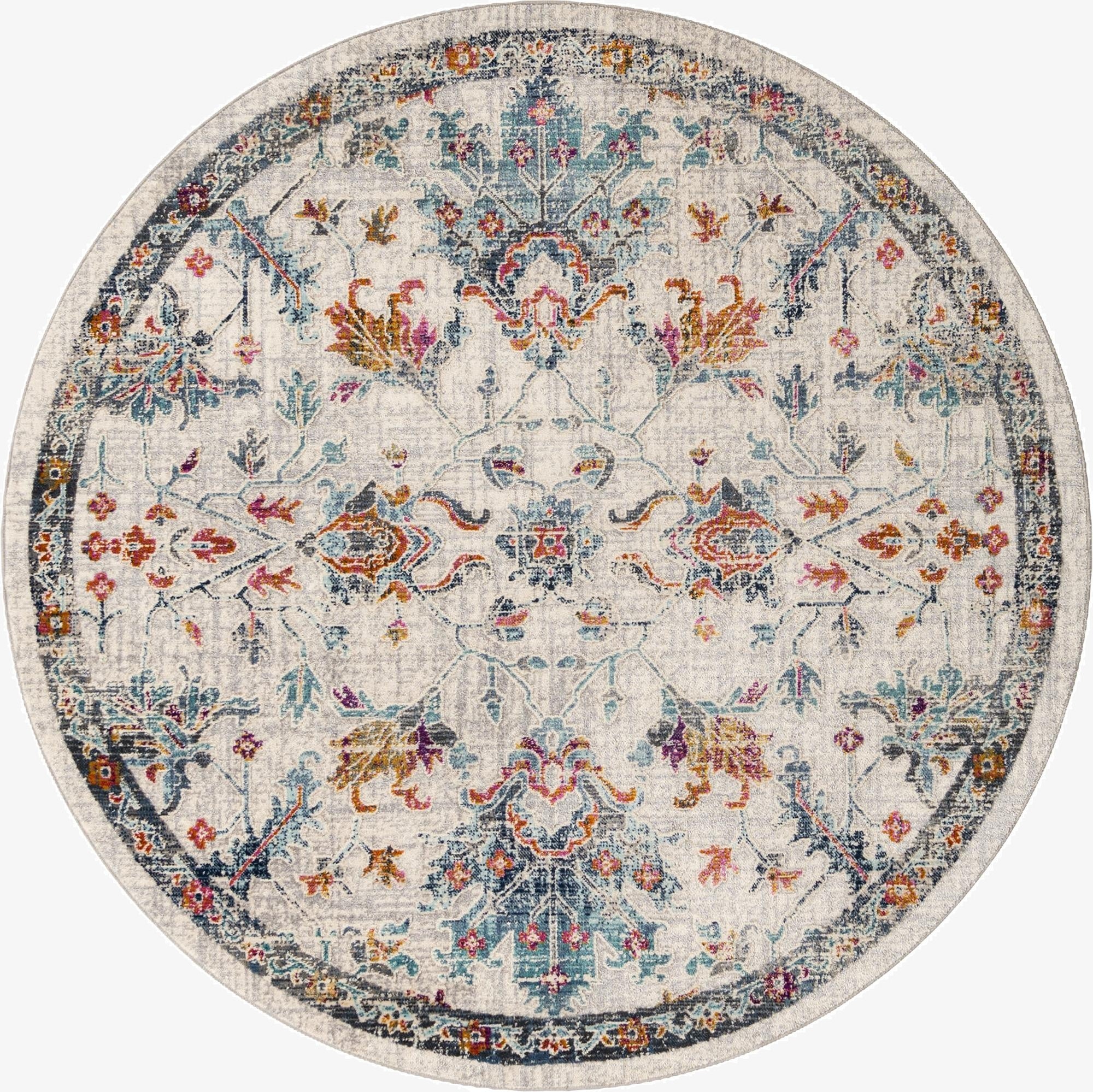 5' x 5' Budapest Round Rug