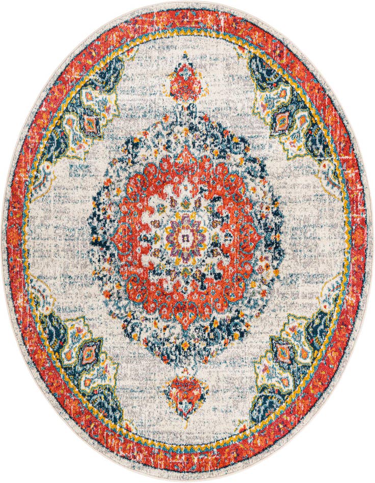 Detail image of 7' x 7' Carrington Round Rug