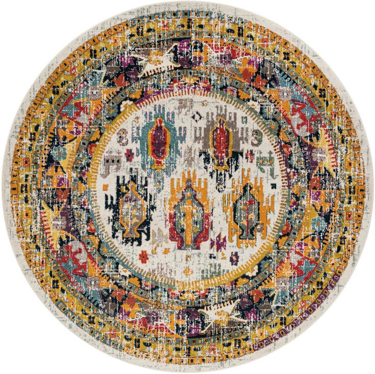 Detail image of 10' x 10' Carrington Round Rug