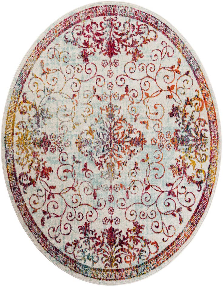 Detail image of 7' 10 x 7' 10 Carrington Round Rug