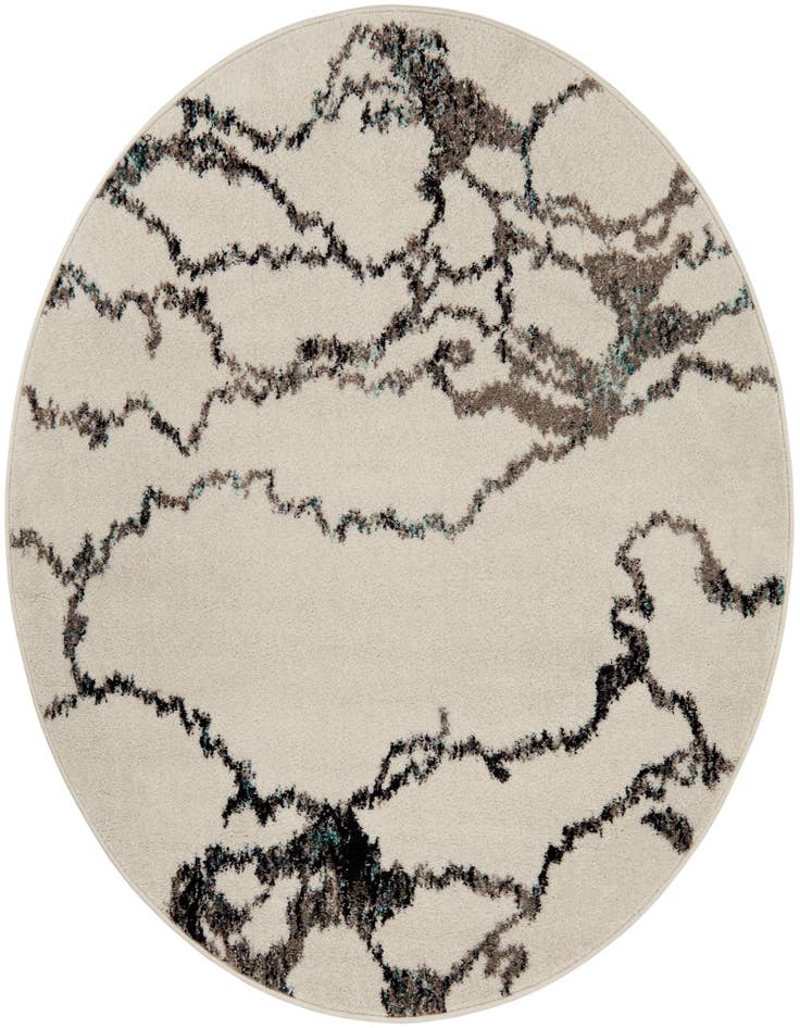 Detail image of 5' 3 x 5' 3 Carrington Round Rug