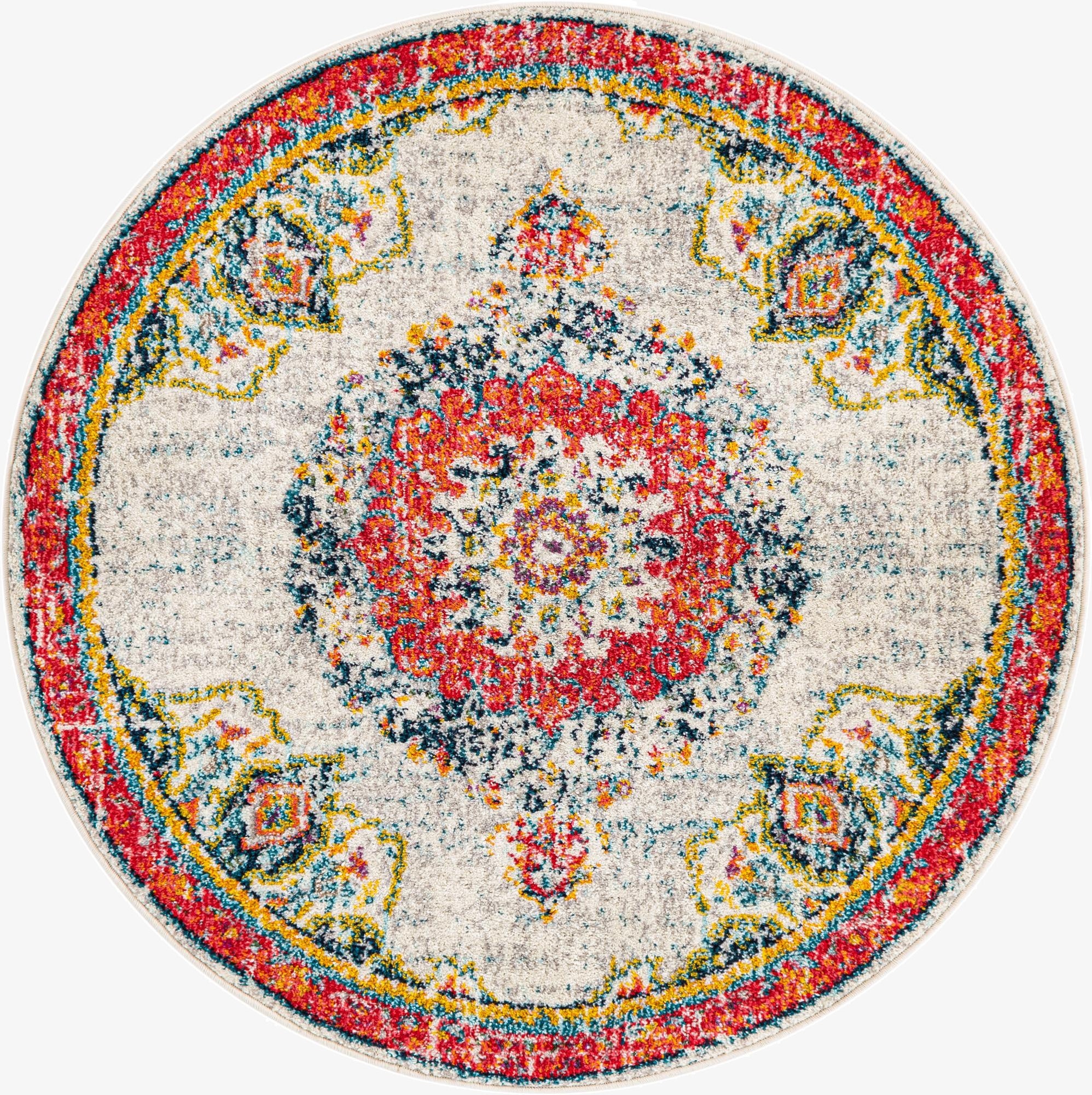 4' x 4' Carrington Round Rug