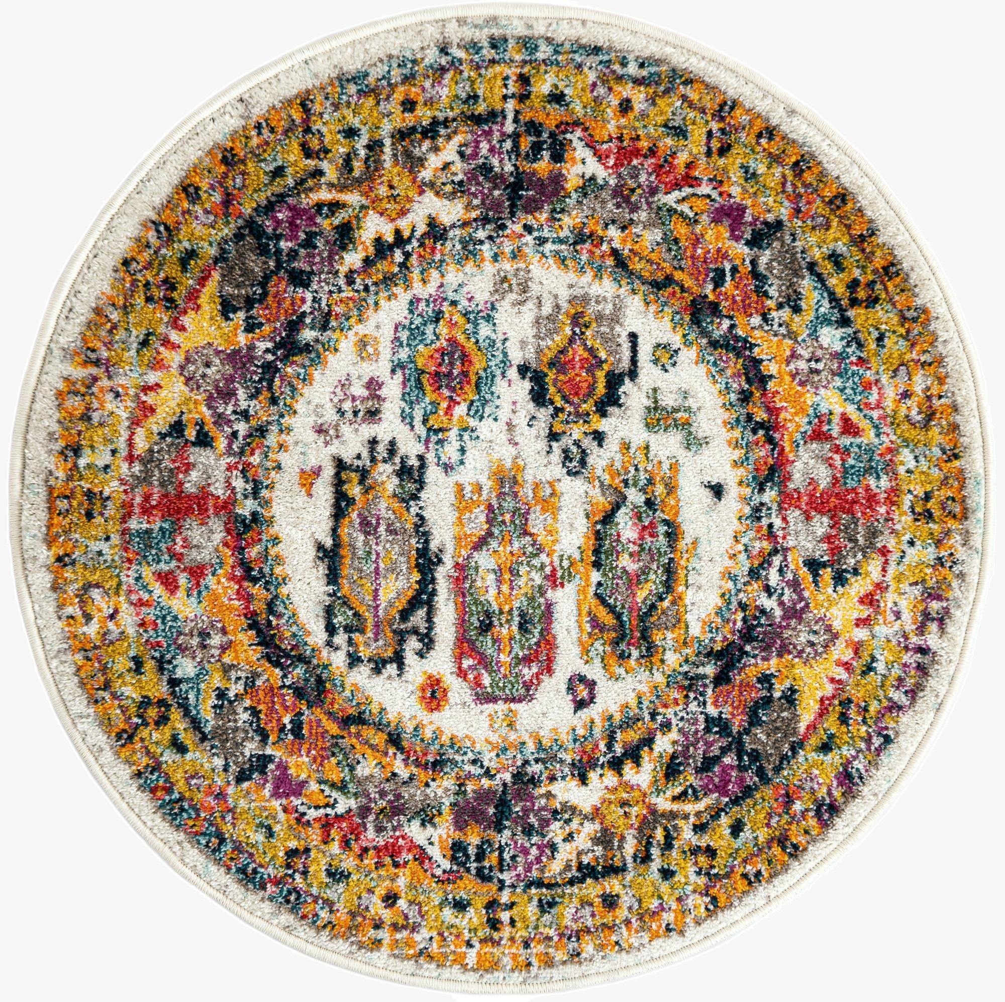 3' 1 x 3' 1 Carrington Round Rug