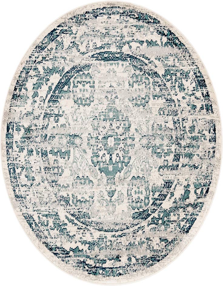 Detail image of 5' x 5' Charleston Round Rug