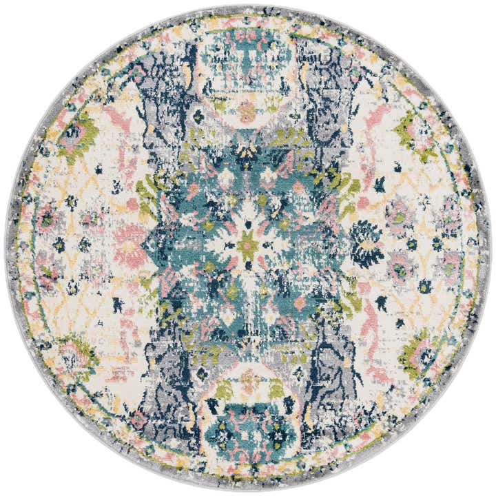 155cm x 155cm Charleston Tapis Rond