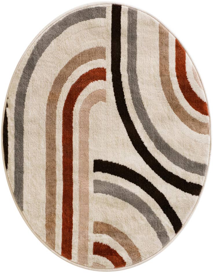 Detail image of 3' x 3' Charlotte Round Rug