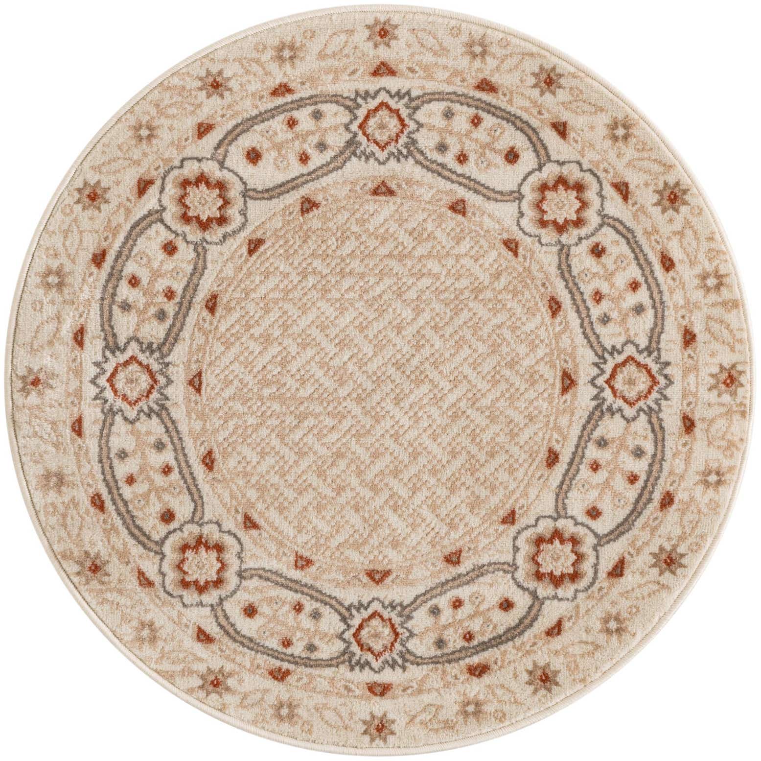 3' x 3' Charlotte Round Rug