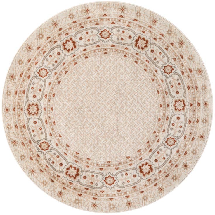 Detail image of 5' 3 x 5' 3 Charlotte Round Rug