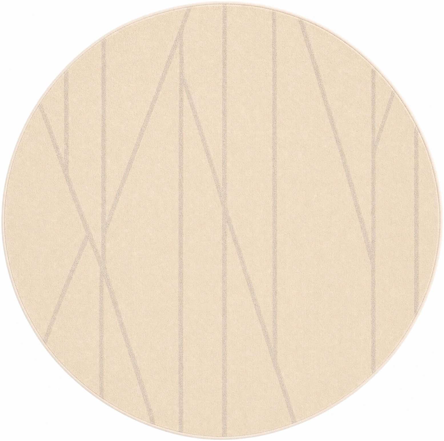 155cm x 155cm Contour Rond Vloerkleed