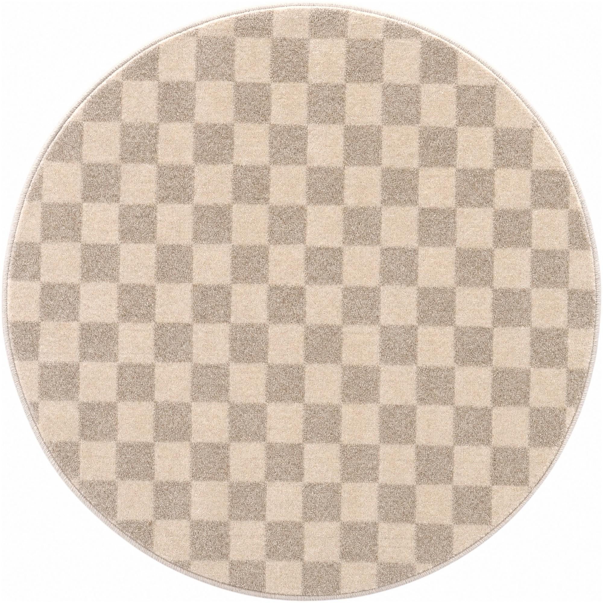 3' x 3' Contour Round Rug