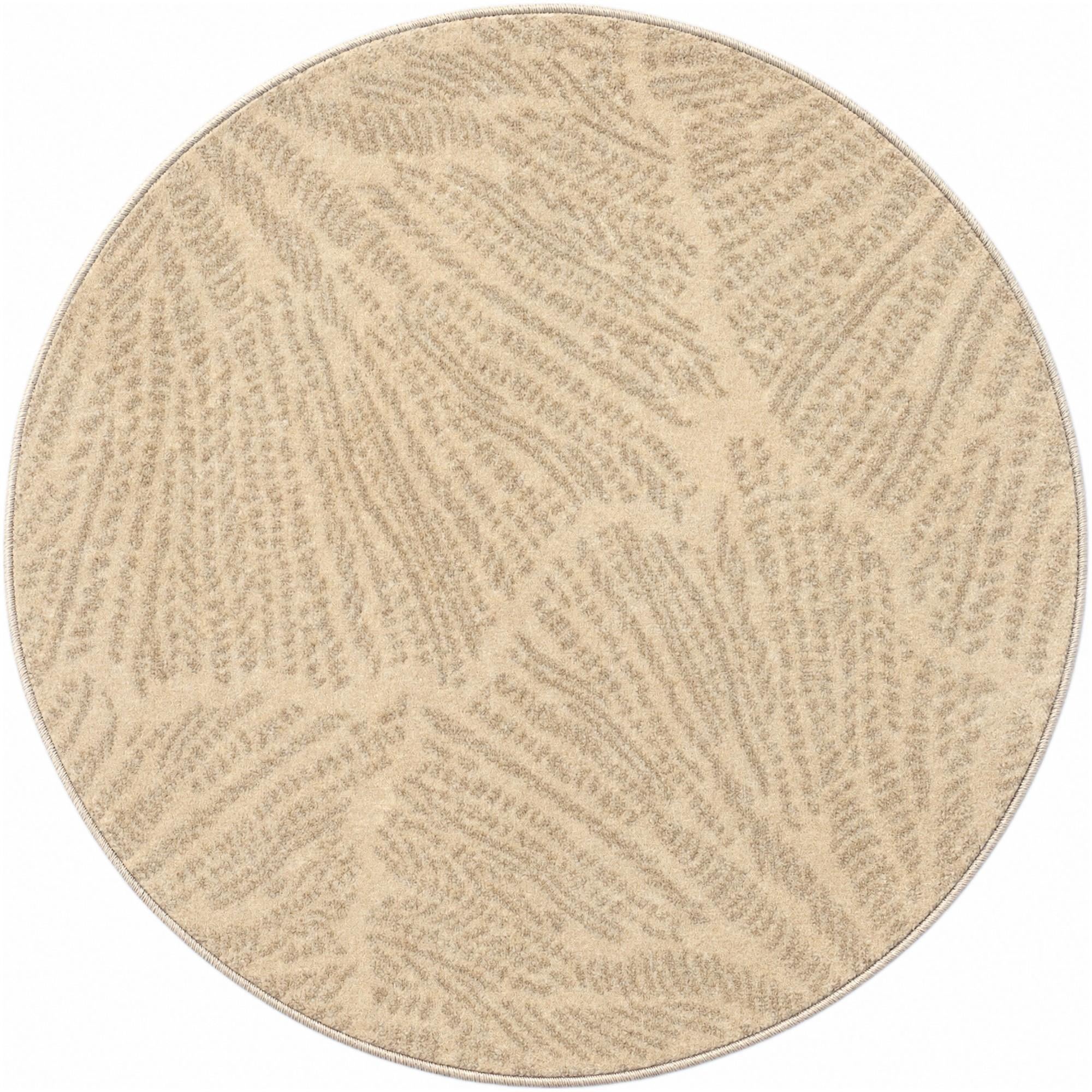 3' x 3' Contour Round Rug