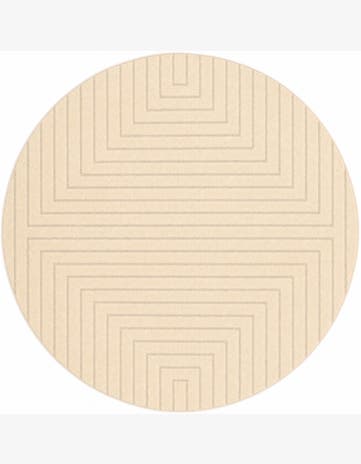 5' x 5' Contour Round Rug