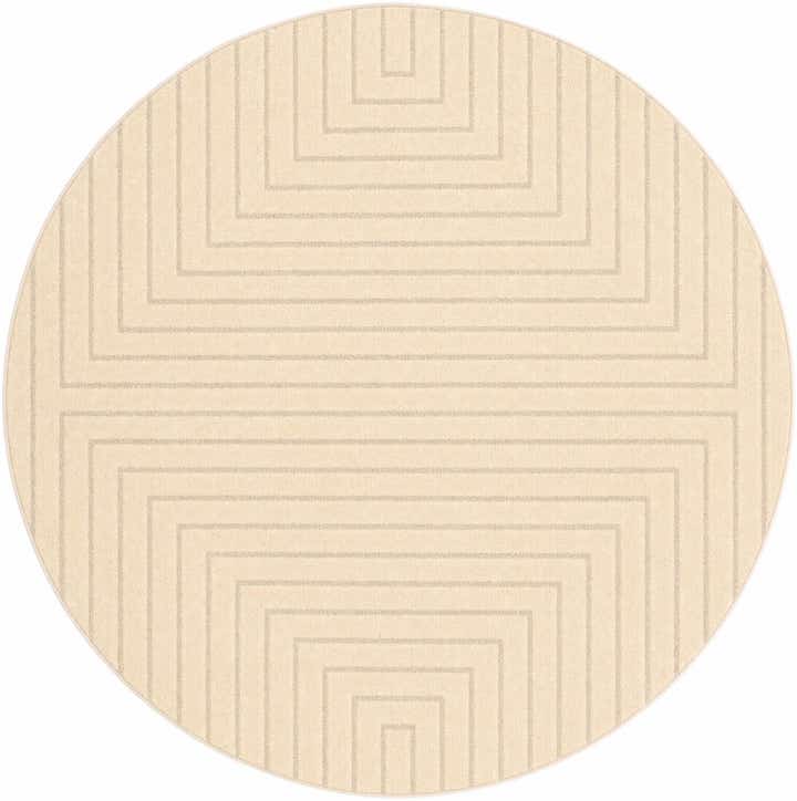 5' x 5' Contour Round Rug