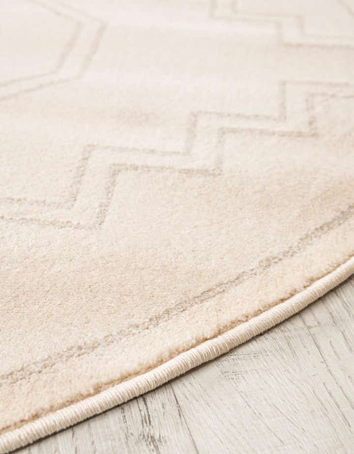 5' x 5' Contour Round Rug