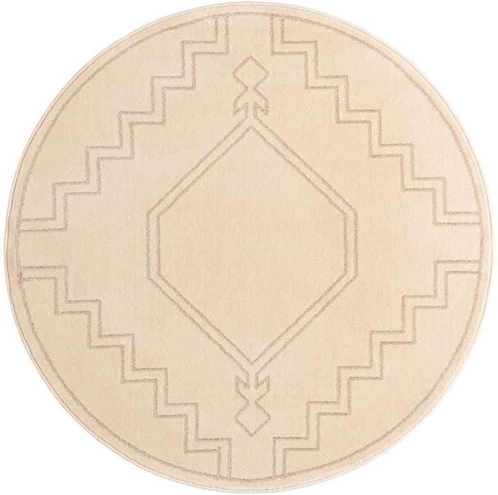 5' x 5' Contour Round Rug