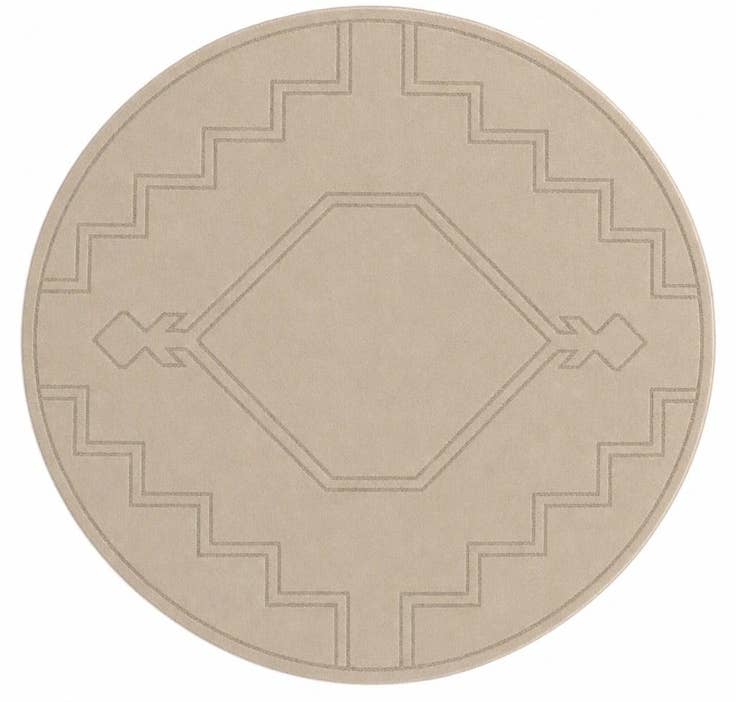 Detail image of 8' x 8' Contour Round Rug