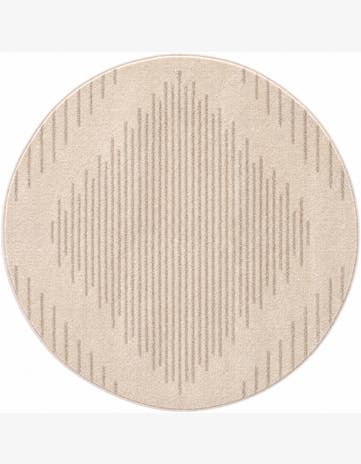 3' x 3' Contour Round Rug