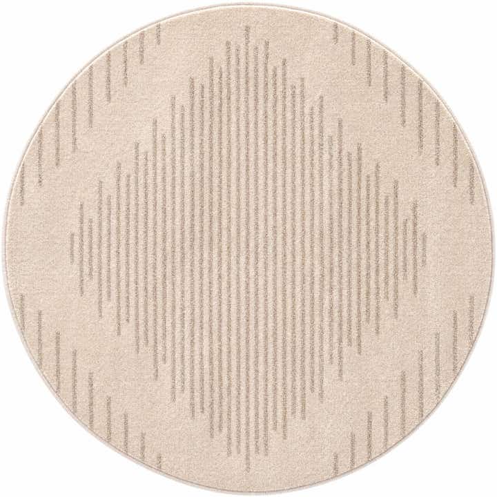 3' x 3' Contour Round Rug