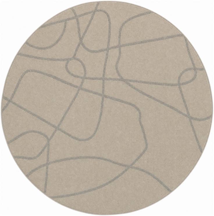Detailansicht von 155cm x 155cm Contour Rund Teppich