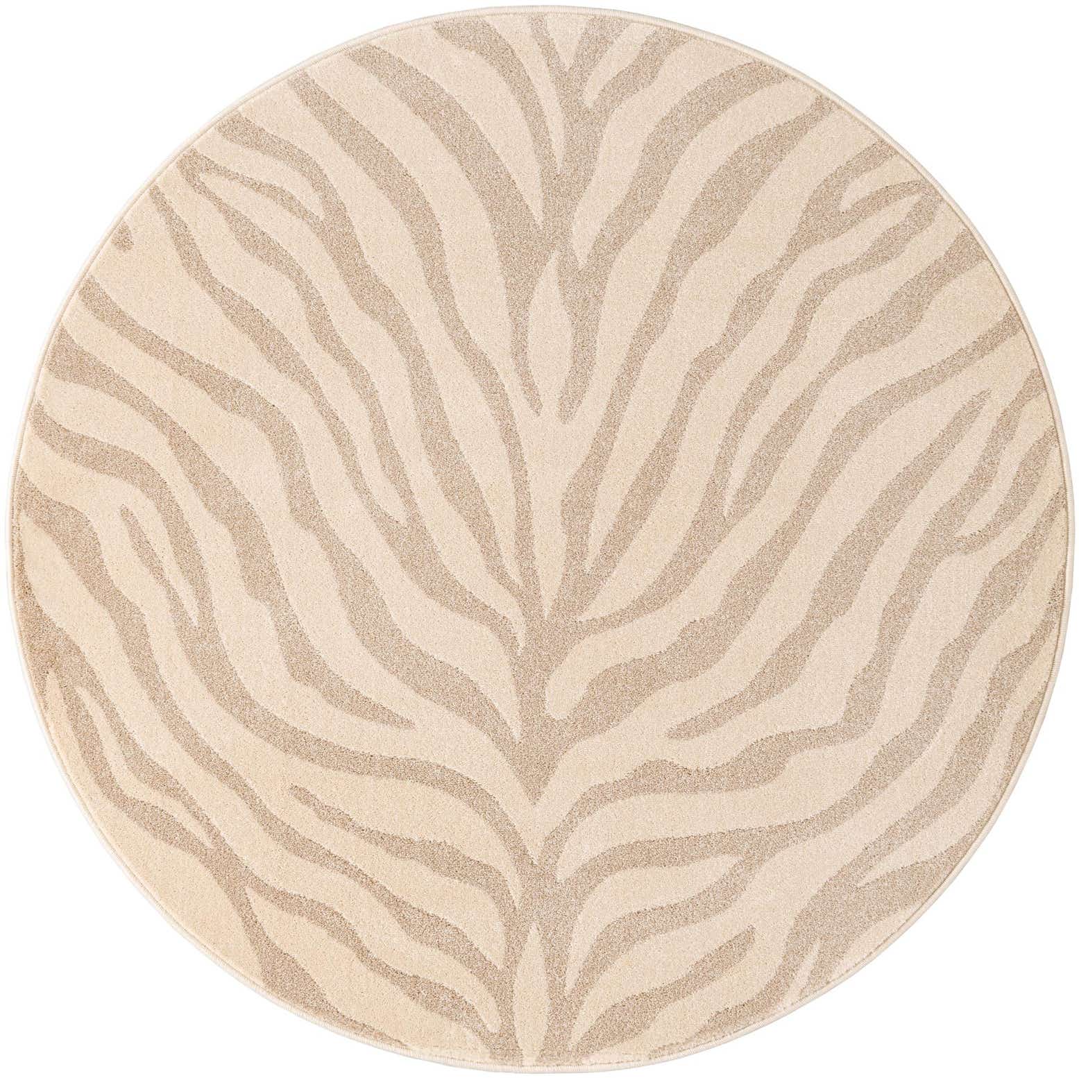 5' x 5' Contour Round Rug