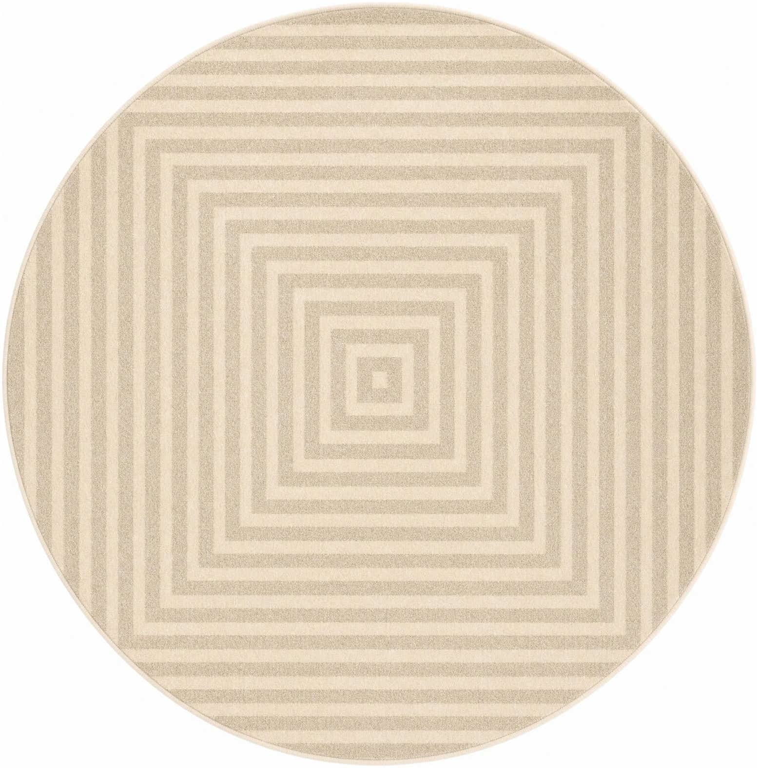 5' x 5' Contour Round Rug