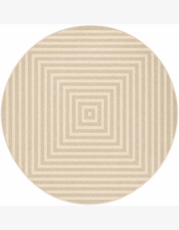 5' x 5' Contour Round Rug